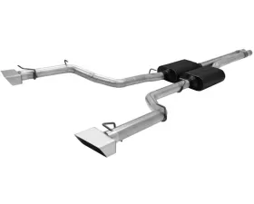Flowmaster Catback System 409S - Dual Rear Exit - American Thunder - Moderate/Aggressive Dodge Challenger 2008-2014