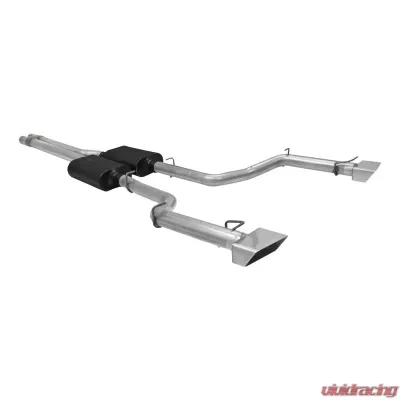 Flowmaster Catback System 409S - Dual Rear Exit - American Thunder - Moderate/Aggressive Dodge Challenger 2008-2014 - 817499