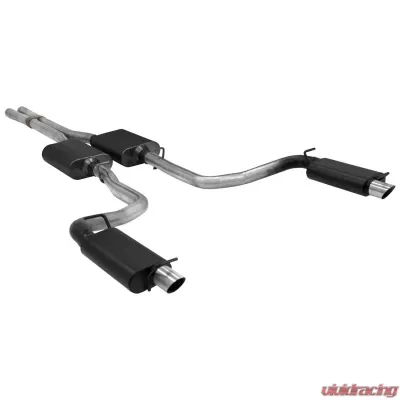Flowmaster Catback System 409S - Dual Rear Exit - Force II - Mild/Moderate Sound - 817502