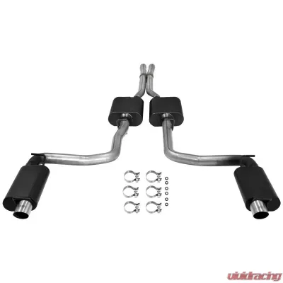 Flowmaster Catback System 409S - Dual Rear Exit - Force II - Mild/Moderate Sound - 817502