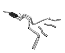Flowmaster Catback System 409S - Dual Rear/Side Exit - American Thunder - Moderate Sound