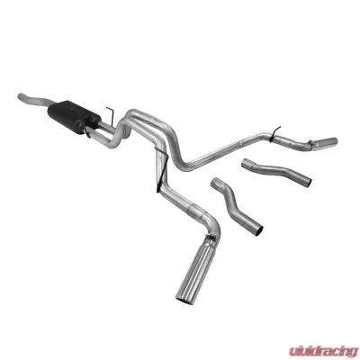 Flowmaster Catback System 409S - Dual Rear/Side Exit - American Thunder - Moderate Sound - 817507