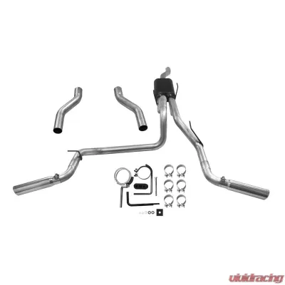 Flowmaster Catback System 409S - Dual Rear/Side Exit - American Thunder - Moderate Sound - 817507