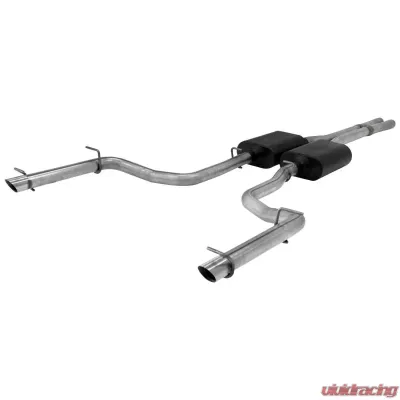 Flowmaster Catback System 409S - Dual Rear Exit - American Thunder - Aggressive Sound - 817508