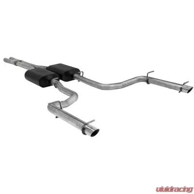 Flowmaster Catback System 409S - Dual Rear Exit - American Thunder - Aggressive Sound - 817508