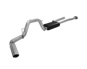 Flowmaster Catback System 409S - Single Rear Exit - Force II - Mild/Moderate Sound Ford