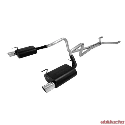 Flowmaster Catback System 409S - Dual Rear Exit - Force II - Mild/Moderate Sound Ford Mustang 2005-2009 4.0L V6 - 817510