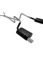 Flowmaster Catback System 409S - Dual Rear Exit - Force II - Mild/Moderate Sound Ford Mustang 2005-2009 4.0L V6                                     - 817510 - Image 2