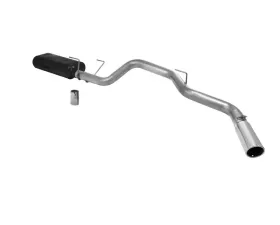 Flowmaster Catback System 409S - Single Side Exit - American Thunder - Moderate Sound Dodge Ram 1500 2004-2005 5.7L V8