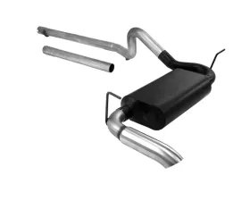 Flowmaster Catback System 409S - Single Rear Exit - Force II - Mild Sound Jeep Wrangler 2007-2018