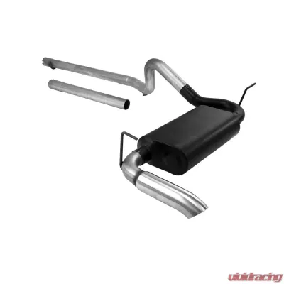 Flowmaster Catback System 409S - Single Rear Exit - Force II - Mild Sound Jeep Wrangler 2007-2018 - 817514