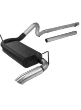 Flowmaster Catback System 409S - Single Rear Exit - Force II - Mild Sound Jeep Wrangler 2007-2018                                     - 817514 - Image 2