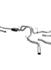 Flowmaster Catback System 409S - Dual Rear/Side Exit - American Thunder - Moderate Sound Ford                                     - 817522 - Image 2