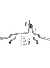 Flowmaster Catback System 409S - Dual Rear/Side Exit - American Thunder - Moderate Sound Ford                                     - 817522 - Image 3