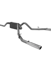 Flowmaster Catback System 409S - Dual Rear Exit - American Thunder - Moderate Sound Ford Ranger 1998-2009 4.0L V6                                     - 817529 - Image 2