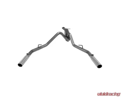 Flowmaster Catback System 409S - Dual Rear Exit - American Thunder - Moderate Sound Ford Ranger 1998-2009 4.0L V6 - 817529