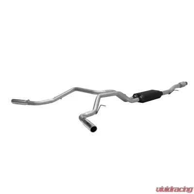 Flowmaster Catback System 409S - Dual Side Exit - Force II - Mild/Moderate Sound - 817554