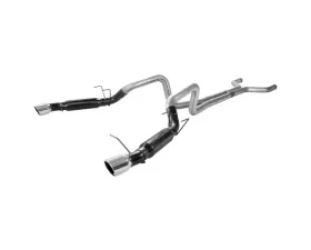 Flowmaster Catback System 409S - Dual Rear Exit - Outlaw - Aggressive Sound Ford 5.0L V8