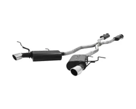 Flowmaster Cat-back System 409S - Dual Rear Exit - Force II - Mild/Moderate Sound Jeep Grand Cherokee 2011-2013 5.7L V8