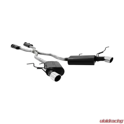 Flowmaster Cat-back System 409S - Dual Rear Exit - Force II - Mild/Moderate Sound Jeep Grand Cherokee 2011-2013 5.7L V8 - 817575