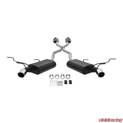 Flowmaster Cat-back System 409S - Dual Rear Exit - Force II - Mild/Moderate Sound Jeep Grand Cherokee 2011-2013 5.7L V8 - 817575