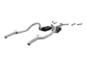 Flowmaster Header-back System 409S - Dual Rear Exit - American Thunder -Moderate/Aggressive