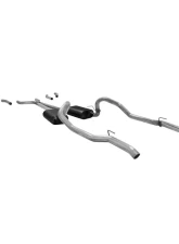 Flowmaster Header-back System 409S - Dual Rear Exit - American Thunder -Moderate/Aggressive                                     - 817585 - Image 2