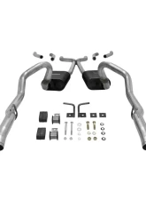 Flowmaster Header-back System 409S - Dual Rear Exit - American Thunder -Moderate/Aggressive                                     - 817585 - Image 3