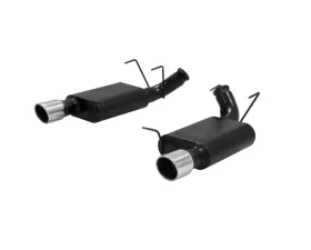 Flowmaster Axleback System 409S - Dual Rear Exit - American Thunder - Aggressive Sound Ford 5.0L V8