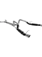 Flowmaster Catback System 409S - Dual Rear Exit - Outlaw - Aggressive Sound Ford 5.0L V8                                     - 817590 - Image 2
