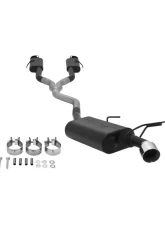 Flowmaster Cat-back System 409S - Single Rear Exit - Force II - Mild/Moderate Sound Jeep Grand Cherokee 2011-2013 3.6L V6                                     - 817628 - Image 3