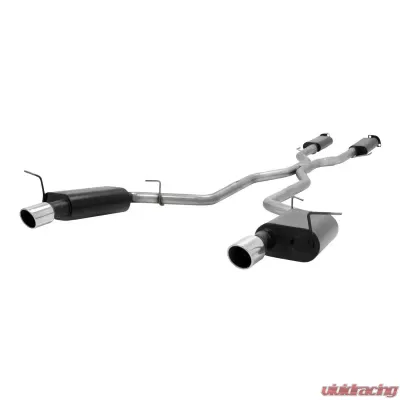 Flowmaster Catback System 409S - Dual Rear Exit - Force II - Mild/Moderate Sound Dodge Durango 2011-2018 5.7L V8 - 817651