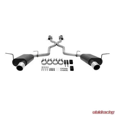 Flowmaster Catback System 409S - Dual Rear Exit - Force II - Mild/Moderate Sound Dodge Durango 2011-2018 5.7L V8 - 817651
