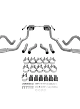 Flowmaster Crossmember back 409S - Dual Rear or Side Exit - Moderate/Aggressive Sound Chevrolet C/K 10 1967-1972                                     - 817654 - Image 3