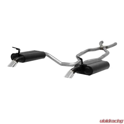 Flowmaster Crossmember-back System - Force II - 74-79 Corvette - Mild/Moderate Sound Chevrolet Corvette 1975-1979 5.7L V8 - 817661