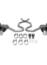 Flowmaster Crossmember-back System - Force II - 74-79 Corvette - Mild/Moderate Sound Chevrolet Corvette 1975-1979 5.7L V8                                     - 817661 - Image 3