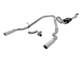 Flowmaster Catback System 409S - Dual Rear/Side Exit - American Thunder - Aggressive Sound