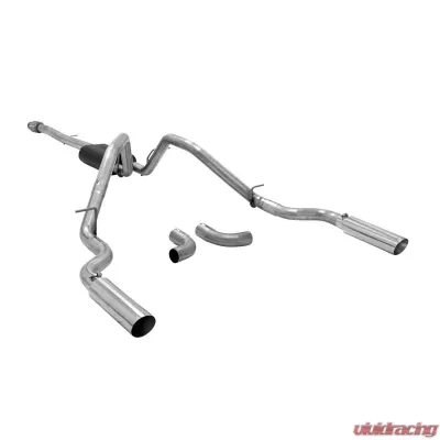 Flowmaster Catback System 409S - Dual Rear/Side Exit - American Thunder - Aggressive Sound - 817669