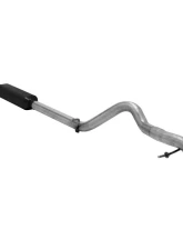 Flowmaster Catback System 409S - Single Rear Exit - American Thunder - Moderate Sound Jeep Wrangler 2007-2018                                     - 817674 - Image 2