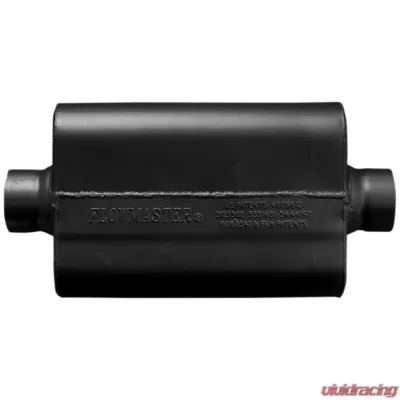 Flowmaster 50 Series Race Muffler 409S - 2.50 Center In / 2.50 Center Out -Aggressive Sound - 8325508