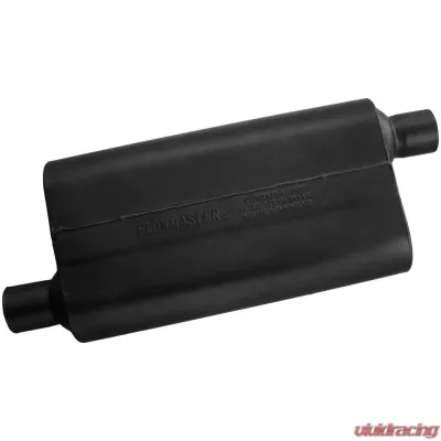 Flowmaster 40 Delta Muffler 409S - 2.25 Offset In / 2.25 Offset Out - Aggressive Sound - 842443