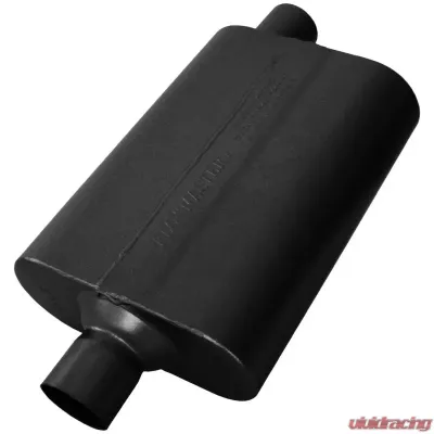 Flowmaster 50 Delta Muffler 409S - 2.25 Center In / 2.25 Offset Out - Moderate Sound - 842452