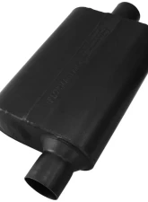 Flowmaster 40 Delta Muffler 409S - 2.50 Offset In / 2.50 Center Out - Aggressive Sound                                     - 842541 - Image 3