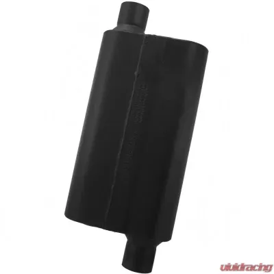 Flowmaster 40 Delta Muffler 409S - 2.50 Offset In / 2.50 Offset Out - Aggressive Sound - 842543