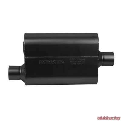 Flowmaster Super 44 Series Muffler - 2.50 Offset In / 2.50 Center Out - Aggressive Sound - 842546