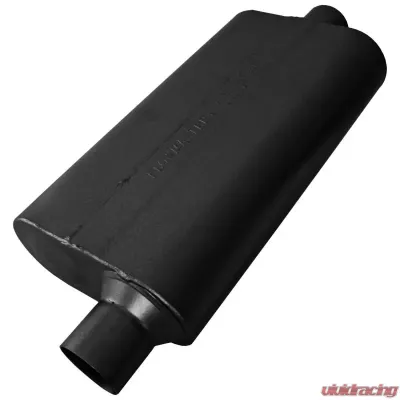 Flowmaster 50 Delta Muffler 409S - 2.50 Offset In / 2.50 Center Out - Moderate Sound - 842551