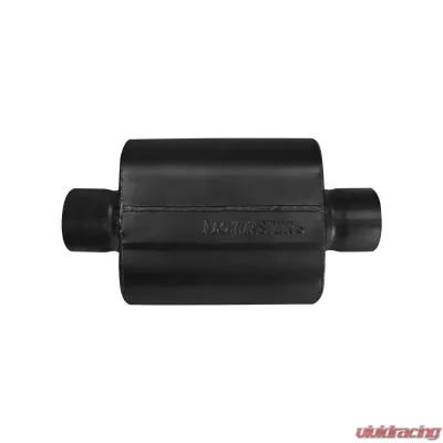 Flowmaster 40 Series Race Muffler 409S- 3.00 Center In / 3.00 Center Out - Aggressive Sound - 8430408