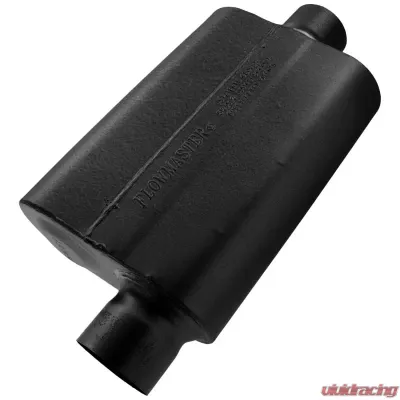 Flowmaster 40 Delta Muffler 409S - 3.00 Offset In / 3.00 Center Out - Aggressive Sound - 843041