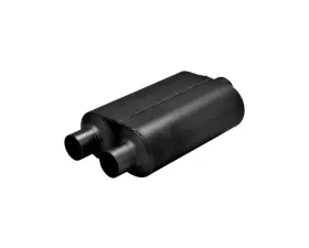 Flowmaster Super 40 Muffler 409S - 3.00 Center In / 2.50 Dual Out - Aggressive Sound