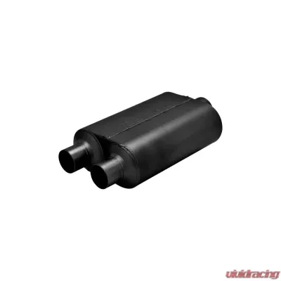 Flowmaster Super 40 Muffler 409S - 3.00 Center In / 2.50 Dual Out - Aggressive Sound - 8530452